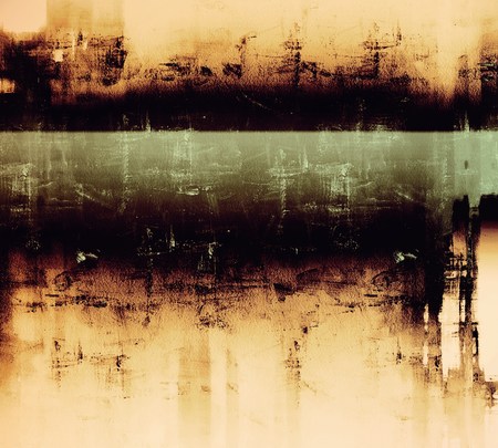 Grunge texture or background with space for text. With different color patterns: yellow (beige); brown; gray; blackの写真素材