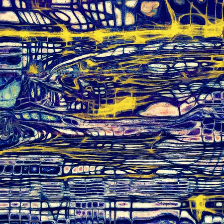 Old, grunge background texture. With different color patterns: yellow (beige); purple (violet); blue