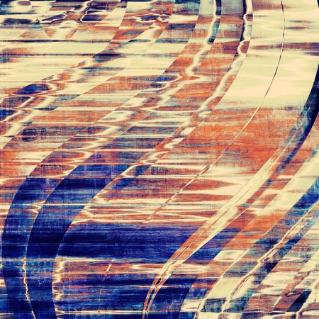 Background in grunge style. With different color patterns: yellow (beige); brown; gray; blueの写真素材