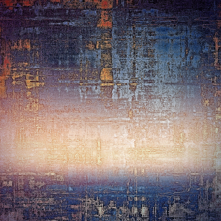 Old Texture or Background. With different color patterns: yellow (beige); purple (violet); blue; red (orange)の写真素材