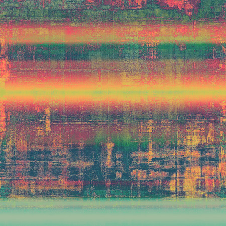 Abstract retro background or old-fashioned texture. With different color patterns: yellow (beige); blue; red (orange); green; purple (violet)の写真素材