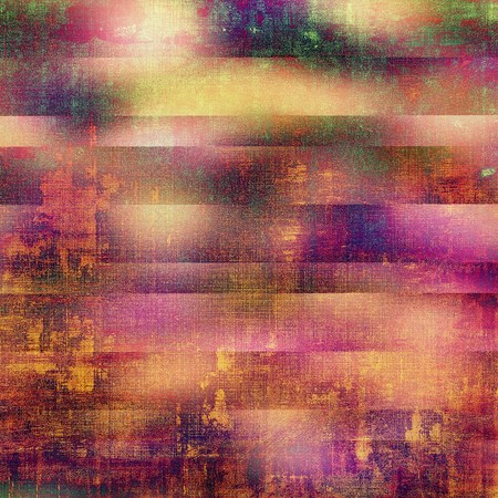 Aging grunge texture designed as abstract old background. With different color patterns: yellow...