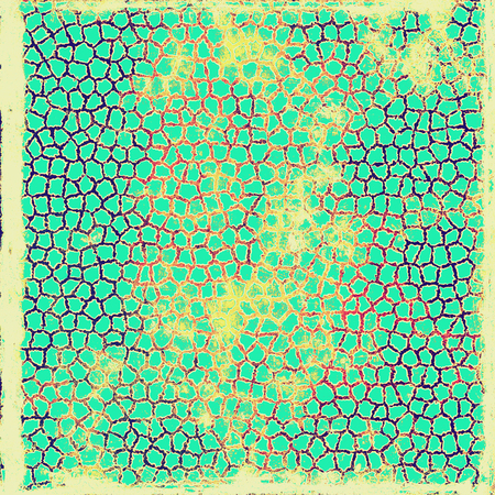 Abstract textured background designed in grunge style. With different color patterns: yellow...