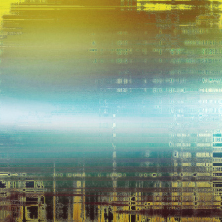 Rough grunge texture. With different color patterns: yellow (beige); brown; green; blue; cyanの写真素材