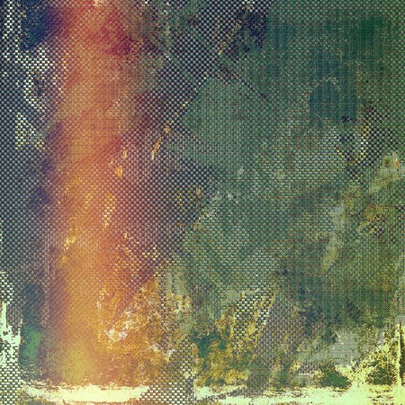 Vintage background - dirty ancient texture. Antique grunge backdrop with different color patterns:...