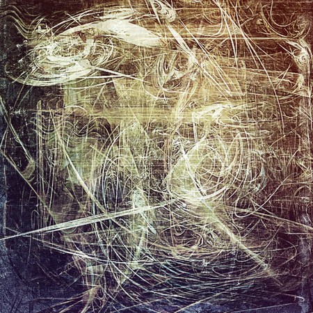 Grunge background for your design, aged shabby texture with different color patterns: yellow (beige); brown; blue; gray; purple (violet); whiteの写真素材