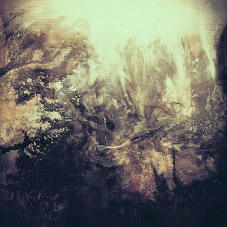 Colorful abstract retro background, aged vintage texture. With different color patterns: yellow (beige); brown; black; purple (violet); grayの写真素材