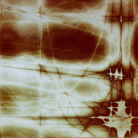 Vintage background with dirty grungy texture or overlay and different color patterns: yellow...
