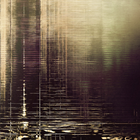 Old grungy stylish composition, vintage texture with different color patterns: yellow (beige); brown; gray; purple (violet); blackの写真素材