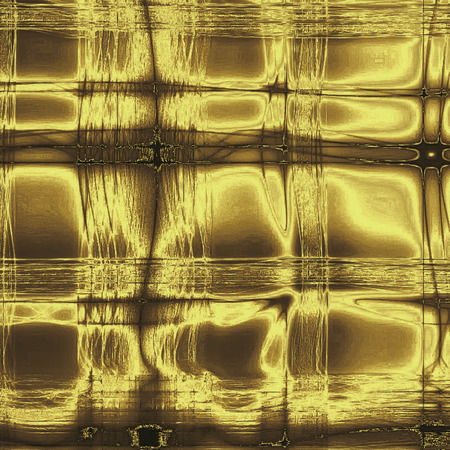 Glamour vintage frame, decorative grunge background. Aged texture with different color patterns: yellow (beige); brown; gray; blackの写真素材