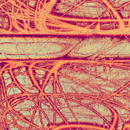 Vintage background, antique grunge backdrop or scratched texture with different color patterns:...