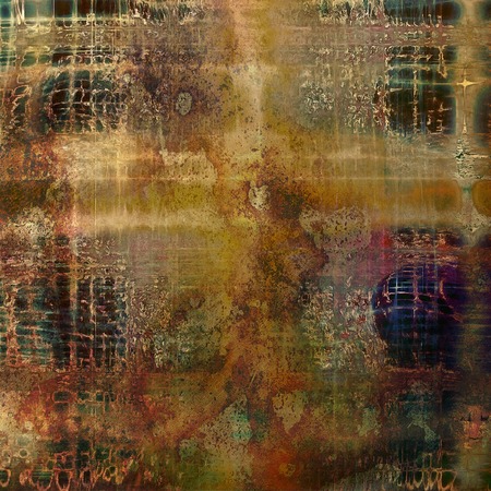 Highly detailed grunge background or scratched vintage texture. With different color patterns