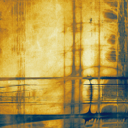 Colorful grunge texture or background with vintage style elements and different color patternsの写真素材