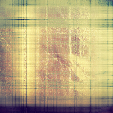 Abstract retro design composition. Stylish grunge background or texture with different color patternsの写真素材