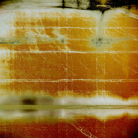 Retro background with vintage style design elements, scratched grunge texture, and different color patternsの写真素材