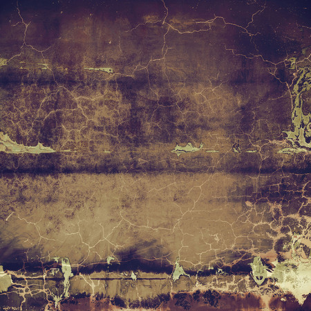 Old school elements on textured grunge background. With different color patternsの写真素材