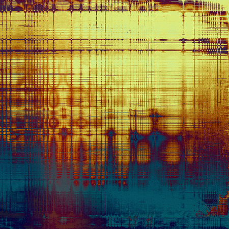 Old vintage backdrop. Original background or aged texture with different color patternsの写真素材