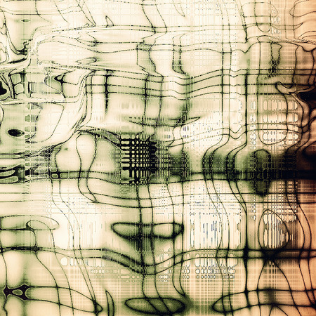 Rough textured backdrop, abstract vintage background with different color patternsの写真素材