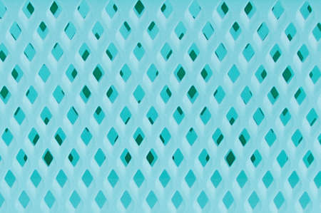 abstract background. Rhombus lattice. Turquoise color.