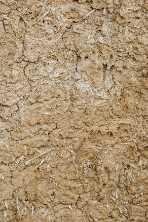 Ancient clay wall texturesの写真素材