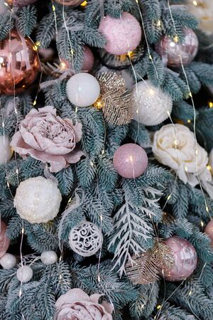 Christmas Details and objects of a Christmas interiorの写真素材