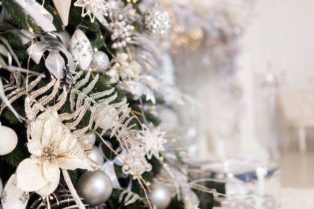 Christmas Details and objects of a Christmas interiorの写真素材