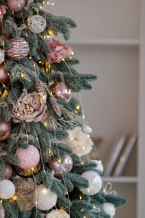 Christmas Details and objects of a Christmas interiorの写真素材