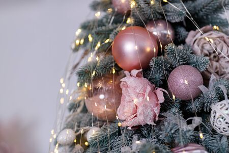 Christmas Details and objects of a Christmas interiorの写真素材