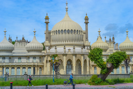 UK, Brighton, 01.02.2020: The Royal Pavilion in Brightonのeditorial素材