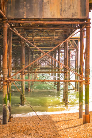 Brighton, UK, 27/06/2020: Great 'New' Brighton Pier.のeditorial素材