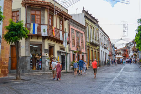 Spain, Teror, 20092021: a town in the northern part of the island of Gran Canaria in the Province of Las Palmas in the Canary Islands.のeditorial素材