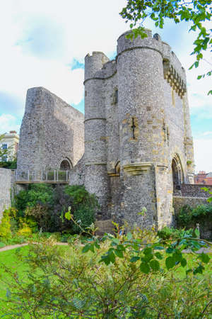 A view of the Castle of St. Michael and St. Gudula in Cornwall