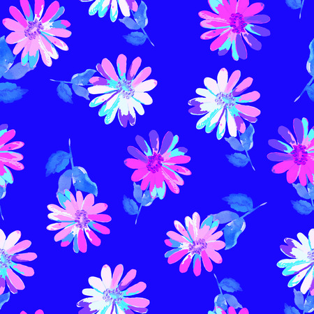 Vector illustration of floral seamless.のイラスト素材