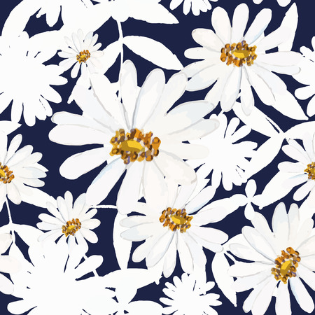illustration of floral seamless.のイラスト素材