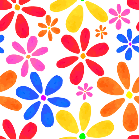 illustration of floral seamless.のイラスト素材