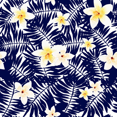 illustration of floral seamless. のイラスト素材