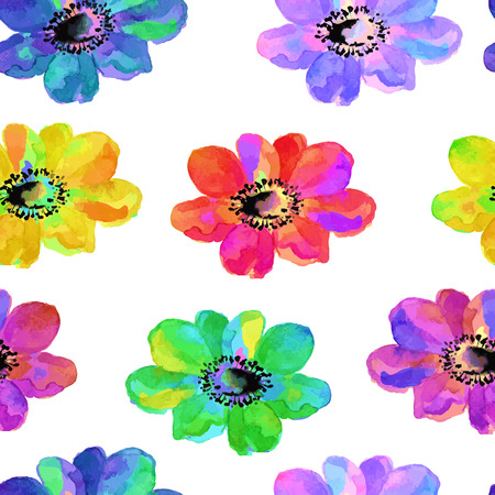 Vector illustration of floral seamlessのイラスト素材
