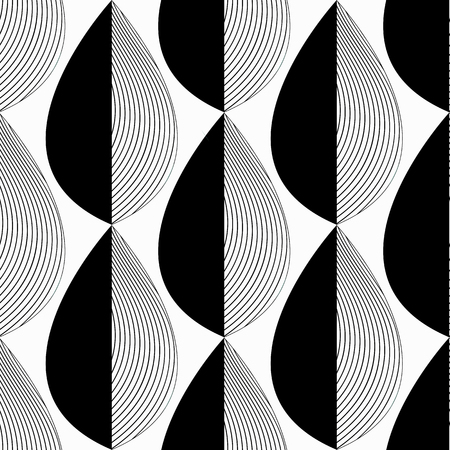 Abstract Geometric seamless pattern. Vector.のイラスト素材