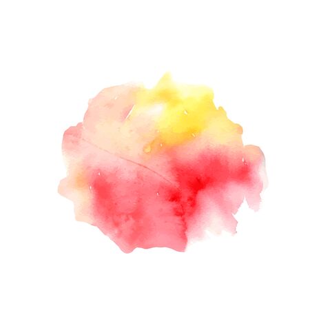 Colorfull watercolor texture. Modern graphic design. Hand drawn banner. Vectorのイラスト素材