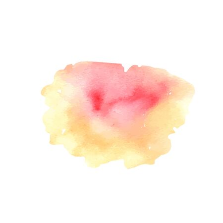 Colorfull watercolor texture. Modern graphic design. Hand drawn banner. Vectorのイラスト素材