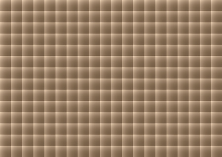 Brown geometric background in a cage, vector illustrationのイラスト素材