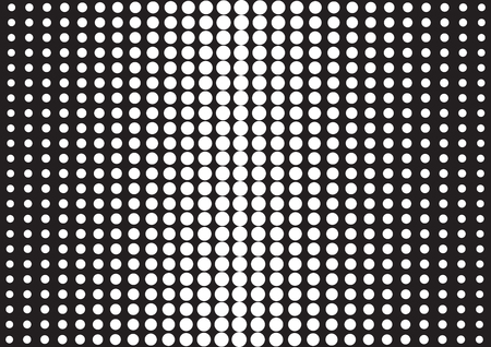 Abstract background with black dots, pop art style. Vector illustrationのイラスト素材