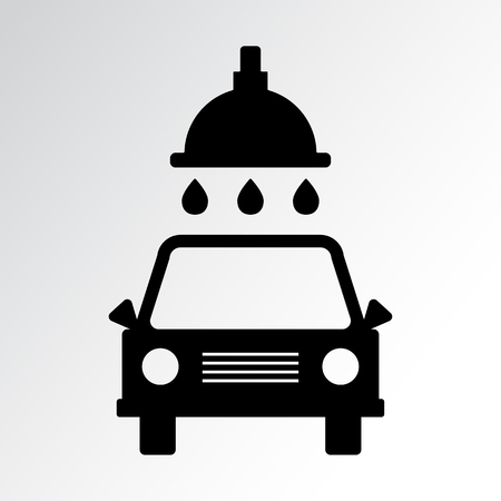 Carwash icon. Vector illustrationのイラスト素材