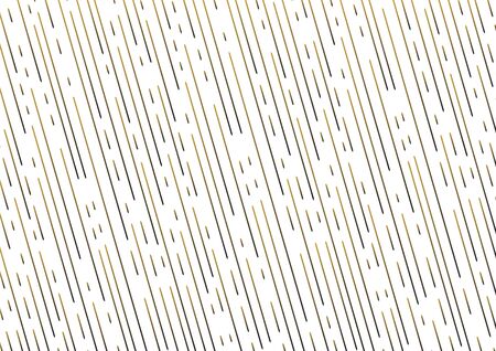 Abstract background with gold dotted lines, colored gradient, rain texture. Vector illustrationのイラスト素材