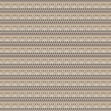 Vector seamless texture. Ethnic tribal striped pattern. Aztec ornamental style. Ethnic native american indian ornamentsのイラスト素材