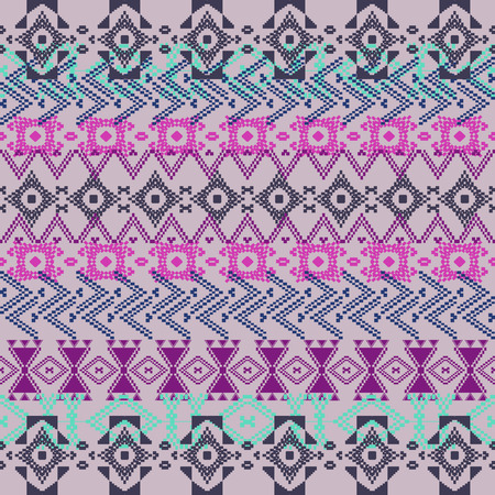 Ethnic tribal geometric pattern.
