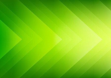 Abstract green ecology theme arrows background for presentationのイラスト素材
