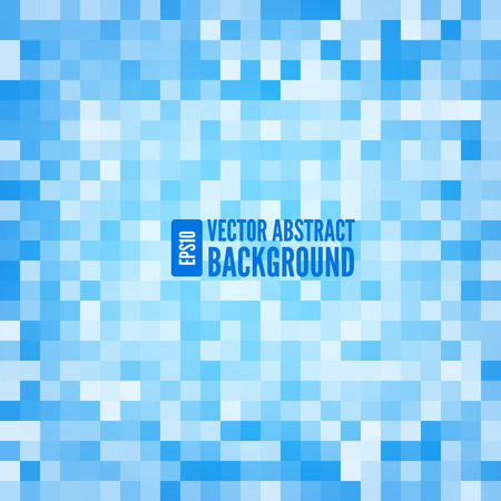 Digital Technology Blue Pixels Grid のイラスト素材