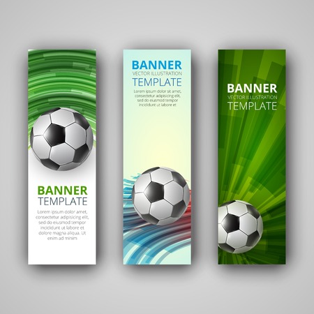 A set of modern vector bannersのイラスト素材