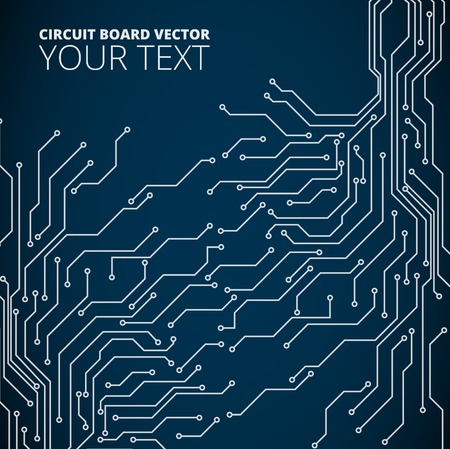 abstract background of circuit board digital technologiesのイラスト素材
